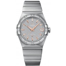 Replica Omega Constellation Automatic Chronometer 38mm Silver Dial Men‘s Watch 123.10.38.21.06.002