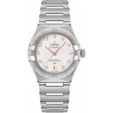 Replica Omega Constellation Manhattan Chronometer 29mm Silver Dial Diamond Women‘s Watch 131.10.29.20.52.001