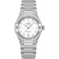 Replica Omega Constellation Manhattan Chronometer 29mm Mother of Pearl Dial Diamond Women‘s Watch 131.10.29.20.55.001