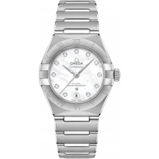 Replica Omega Constellation Manhattan Chronometer 29mm Mother of Pearl Dial Diamond Women‘s Watch 131.10.29.20.55.001