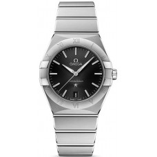 Replica Omega Constellation Quartz 36mm Black Dial Women‘s Watch 131.10.36.60.01.001