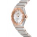 Replica Omega Constellation Manhattan Quartz 28mm Mother of Pearl Dial Rose Gold and Women‘s Watch 131.20.28.60.05.001