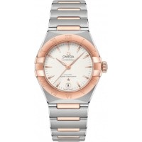 Replica Omega Constellation Manhattan Chronometer 29mm Silver Dial Rose Gold and Women‘s Watch 131.20.29.20.02.001