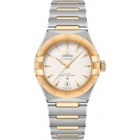 Replica Omega Constellation Manhattan Chronometer 29mm Silver Dial Yellow Gold and Women‘s Watch 131.20.29.20.02.002