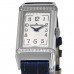 Replica Jaeger LeCoultre Reverso One Quartz Silver Dial Blue Women‘s Watch 3288420