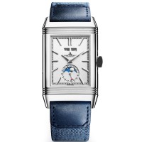 Replica Jaeger LeCoultre Reverso Tribute Silver Dial Men‘s Watch 3918420