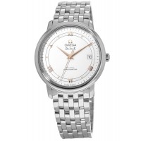 Replica Omega De Ville Prestige Co-Axial 36.8mm Silver Dial Men‘s Watch 424.10.37.20.02.002