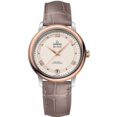 Replica Omega De Ville Prestige Co-Axial 32.7mm Ivory Dial Steel and Rose Gold Women‘s Watch 424.23.33.20.09.001