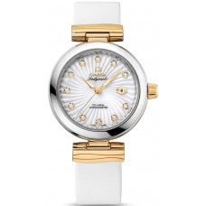 Replica Omega De Ville Ladymatic White Diamond Dial Women‘s Watch 425.22.34.20.55.002