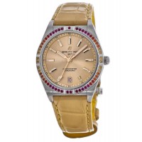 Replica Breitling Chronomat Automatic 36 South Sea Beige Dial Women‘s Watch A10380611A1P1