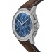 Replica Breitling Premier Chronograph 42 Blue Dial Brown Men‘s Watch A13315351C1X1