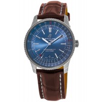 Replica Breitling Navitimer 1 Automatic 41 Blue Dial Brown Men‘s Watch A17326161C1P1