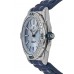 Replica Breitling Super Chronomat Automatic 38 Light Blue Dial Diamond Rubber Strap Women‘s Watch A17356531C1S1