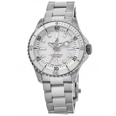 Replica Breitling Superocean Automatic 36 White Dial Steel Women‘s Watch A17377211A1A1