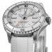 Replica Breitling Superocean Automatic 36 White Dial Rubber Strap Women‘s Watch A17377211A1S1