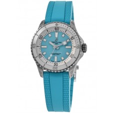 Replica Breitling Superocean Automatic 36 Turquoise Dial Rubber Strap Men‘s Watch A17377211C1S1