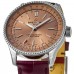 Replica Breitling Navitimer Automatic 35 Copper Dial Burgundy Women‘s Watch A17395201K1P3