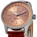 Replica Breitling Navitimer Automatic 35 Copper Dial Red Women‘s Watch A17395201K1P4