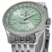 Replica Breitling Navitimer Automatic 35 Green Dial Steel Women‘s Watch A17395361L1A1