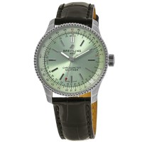 Replica Breitling Navitimer Automatic 35 Green Dial Women‘s Watch A17395361L1P1