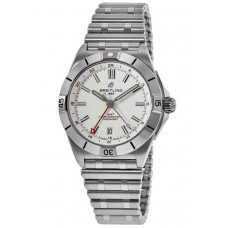 Replica Breitling Chronomat Automatic GMT 40 White Dial Steel Men‘s Watch A32398101A1A1