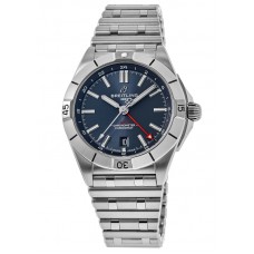 Replica Breitling Chronomat Automatic GMT 40 Blue Dial Steel Men‘s Watch A32398101C1A1