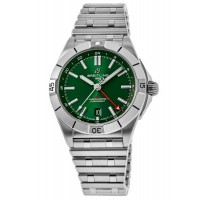 Replica Breitling Chronomat Automatic GMT 40 Green Dial Steel Men‘s Watch A32398101L1A1