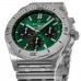 Replica Breitling Chronomat B01 42 Green Chronograph Dial Men‘s Watch AB0134101L1A1