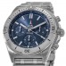 Replica Breitling Chronomat B01 42 Frecce Tricolor Limited Edition Blue Dial Steel Men‘s Watch AB01344A1C1A1