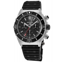 Replica Breitling Super Chronomat B01 44 Black Dial Rubber Strap Men‘s Watch AB0136251B2S1