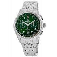 Replica Breitling Premier B01 Chronograph 42 Green Dial Steel Men‘s Watch AB0145371L1A1