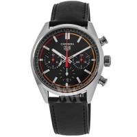 Replica Tag Heuer Carrera Chronograph Black Dial Men‘s Watch CBN201C.FC6542