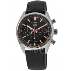 Replica Tag Heuer Carrera Chronograph Black Dial Men‘s Watch CBN201C.FC6542