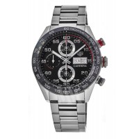 Replica Tag Heuer Carrera Chronograph Day-Date Black Dial Men‘s Watch CBN2A1AA.BA0643