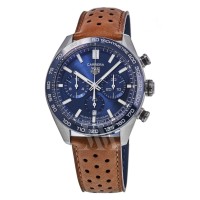 Replica Tag Heuer Carrera Chronograph Automatic Blue Dial Men‘s Watch CBN2A1A.FC6537