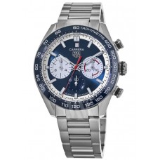 Replica Tag Heuer Carrera Limited Edition 160 Years Anniversary Blue Dial Steel Men‘s Watch CBN2A1E.BA0643