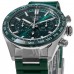 Replica Tag Heuer Carrera Chronograph Calibre Heuer 02 Green Dial Rubber Strap Men‘s Watch CBN2A1N.FT6238