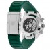 Replica Tag Heuer Carrera Chronograph Calibre Heuer 02 Green Dial Rubber Strap Men‘s Watch CBN2A1N.FT6238