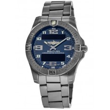 Replica Breitling Professional Aerospace Evo Mariner Blue Dial Titanium Men‘s Watch E79363101C1E1