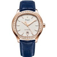 Replica Piaget Polo White Dial Diamond Rose Gold Women‘s Watch G0A44010