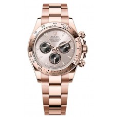 Replica Rolex Cosmograph Daytona Rose Gold Sundust and Black Dial Men‘s Watch M126505-0003