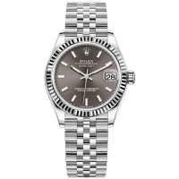 Replica Rolex Datejust 31 and White Gold Dark Grey Dial Women‘s Watch M278274-0016