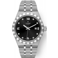 Replica Tudor Royal Black Diamond Dial Unisex Watch M28300-0004