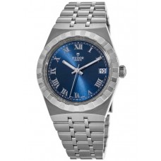 Replica Tudor Royal Blue Roman Dial Steel Women‘s Watch M28300-0006