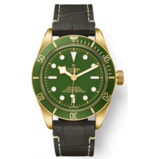 Replica Tudor Black Bay Fifty-Eight 18kt Yellow Gold Green Dial Men‘s Watch M79018V-0001