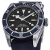 Replica Tudor Black Bay 41 Black Dial Blue Fabric Strap Men‘s Watch M79230B-0006