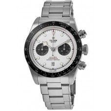 Replica Tudor Black Bay 41 Chrono White Dial Steel Men‘s Watch M79360N-0002