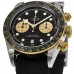 Replica Tudor Black Bay Chrono Black Dial Steel &Gold With Black Nato Strap Men‘s Watch M79363N-0003