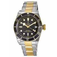 Replica Tudor Black Bay 41 Steel &Gold Black Dial Men‘s Watch M79733N-0008