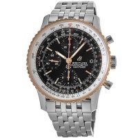 Replica Breitling Navitimer 1 Chronograph 41 Steel &Rose Gold Black Dial Men‘s Watch U13324211B1A1-PO